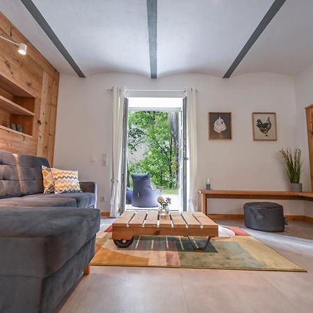 Farmhouse Eckartsberg Im Zittauer Gebirge - Gemuetliche Und Moderne Ferienwohnungen Mit Terrasse Esterno foto