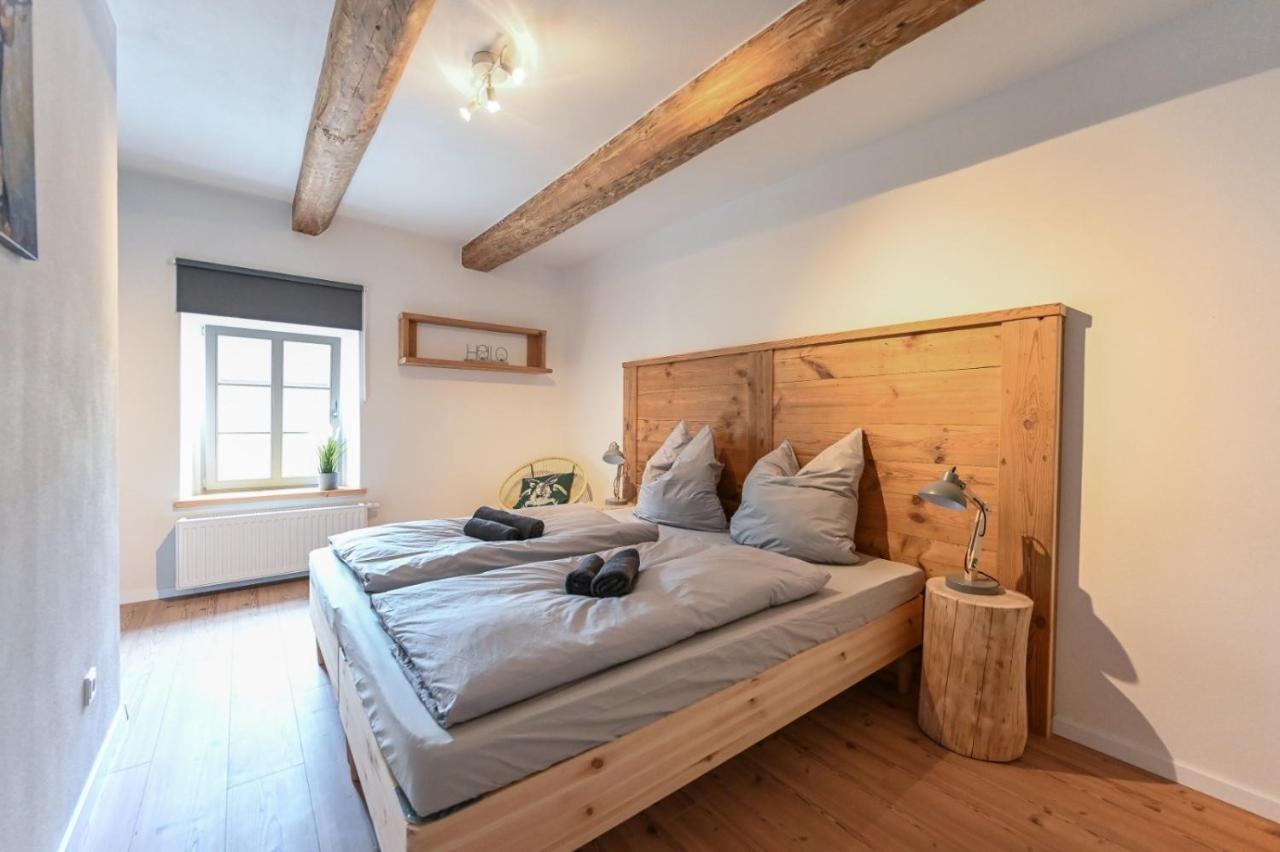Farmhouse Eckartsberg Im Zittauer Gebirge - Gemuetliche Und Moderne Ferienwohnungen Mit Terrasse Esterno foto